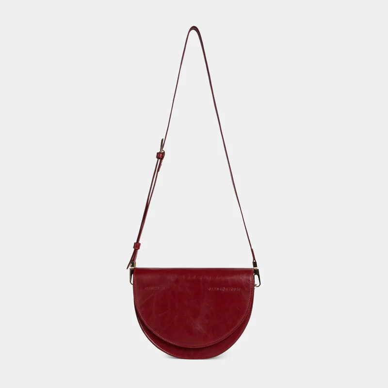 CHAUTFIFTH - DEMI Bag (include wrinkle strap) Dark Red