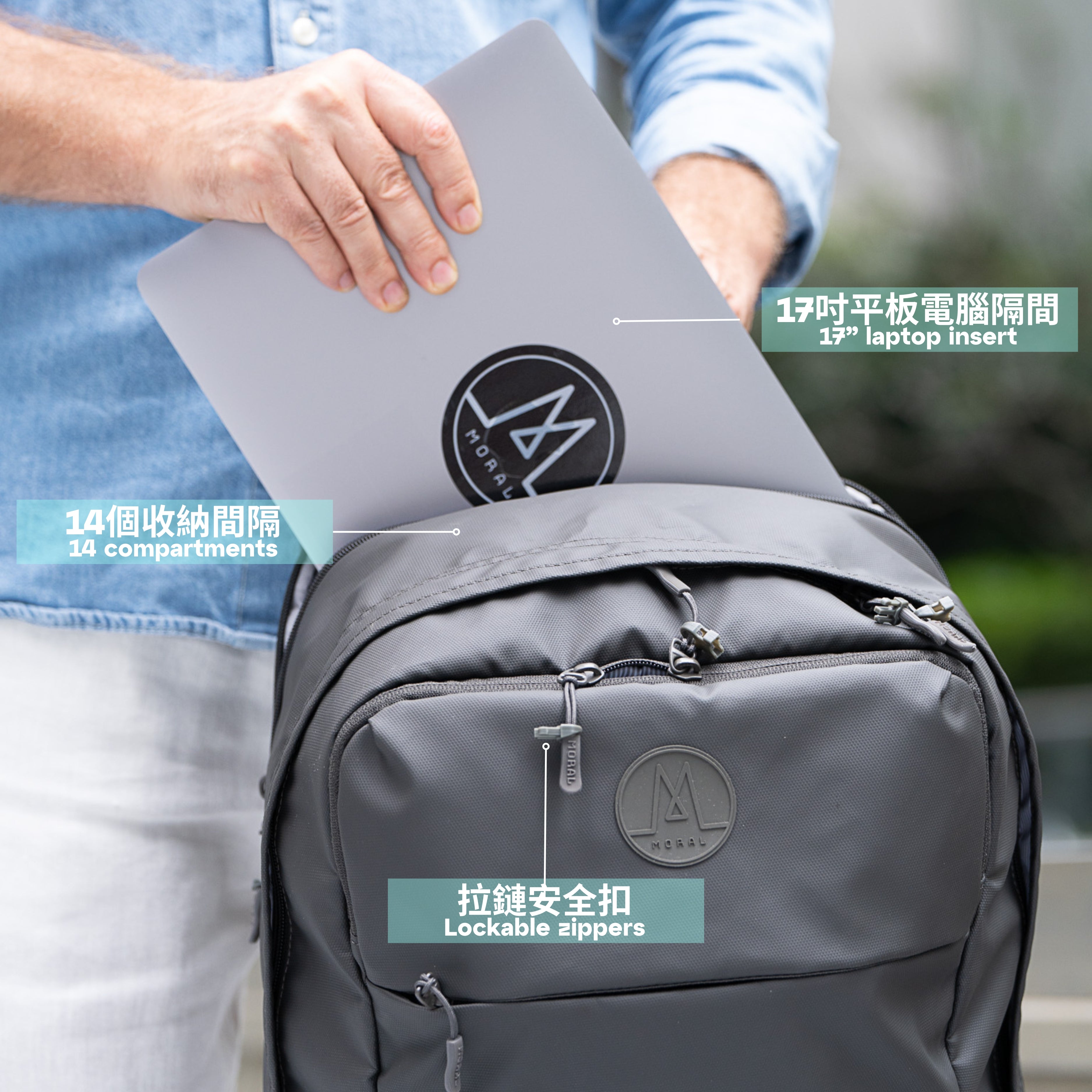 Nova Straya Laptop Backpack 32L - Stealth Bomber Edition