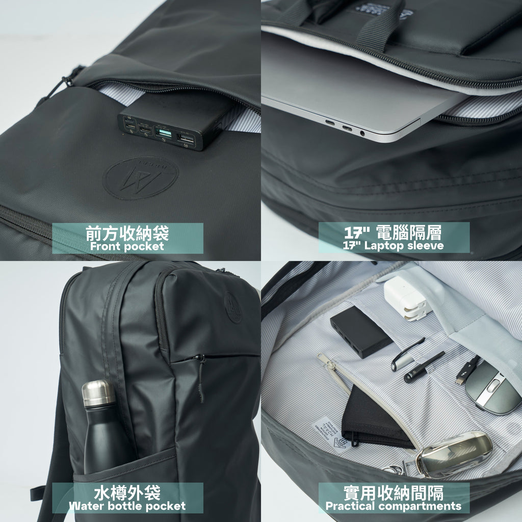 Nova Straya Laptop Backpack 32L - Stealth Bomber Edition
