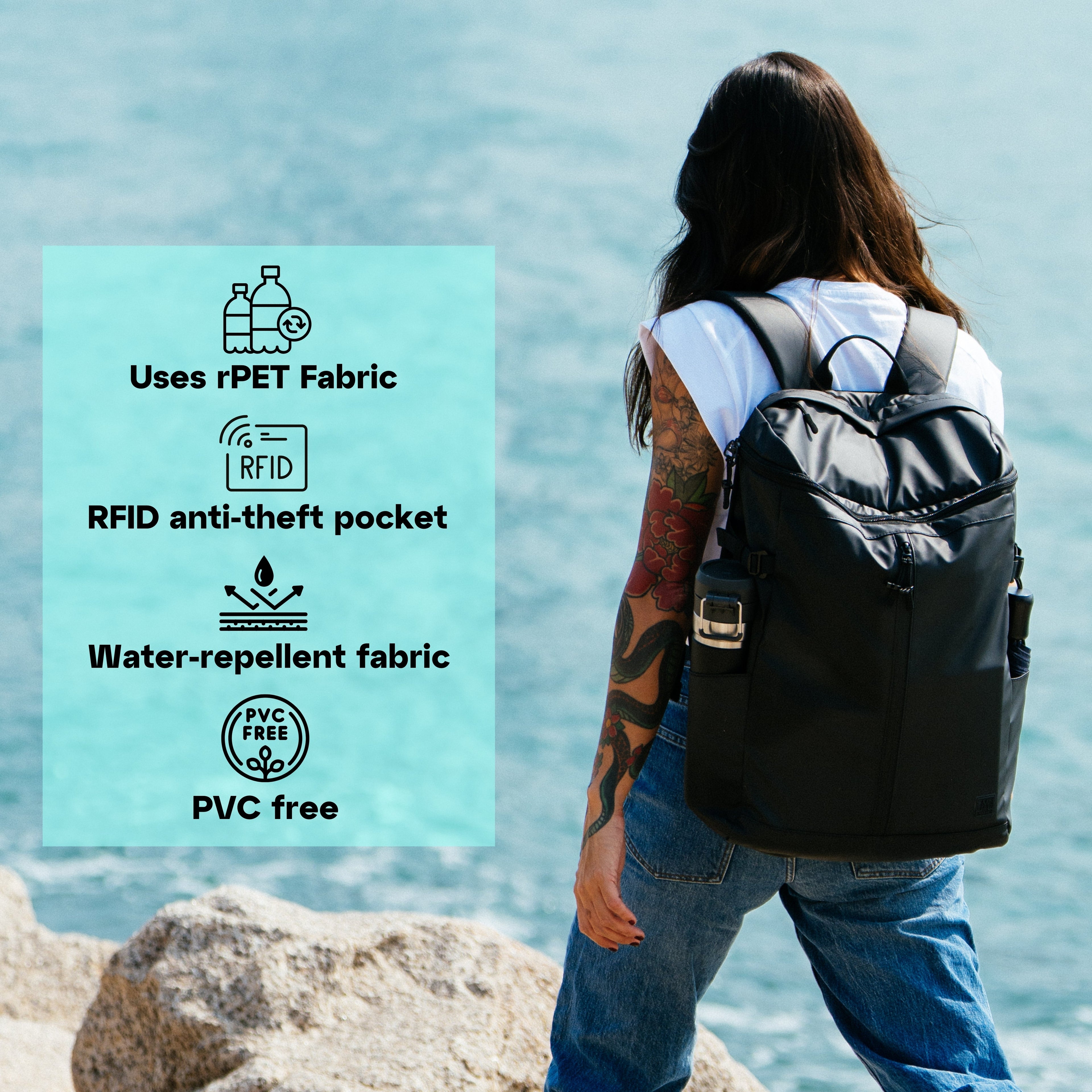 Rochester Omni Backpack L - Stealth Edition
