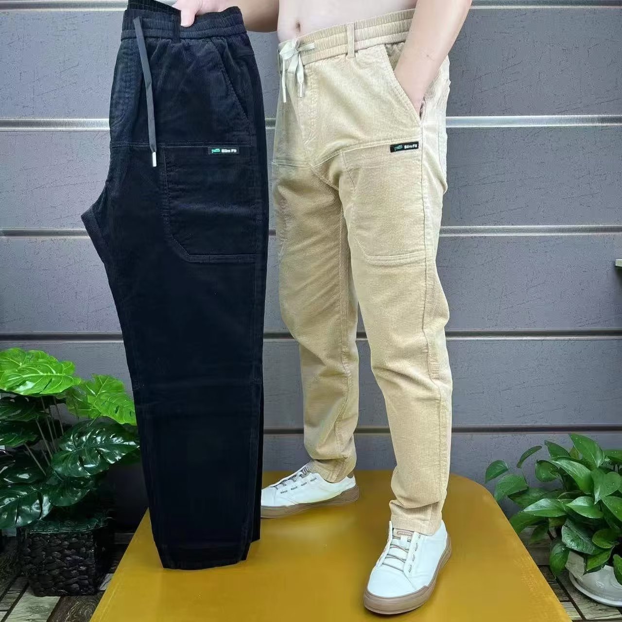 Small Feet Autumn And Winter Trends All-matching Harem Pants