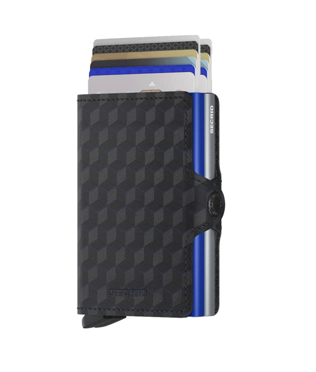 SECRID - Twinwallet Optical Titanium Blue