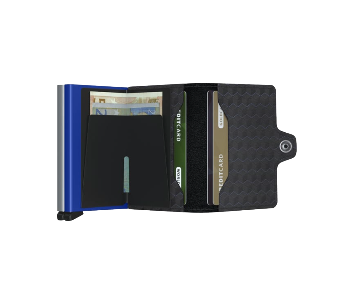 SECRID - Twinwallet Optical Titanium Blue