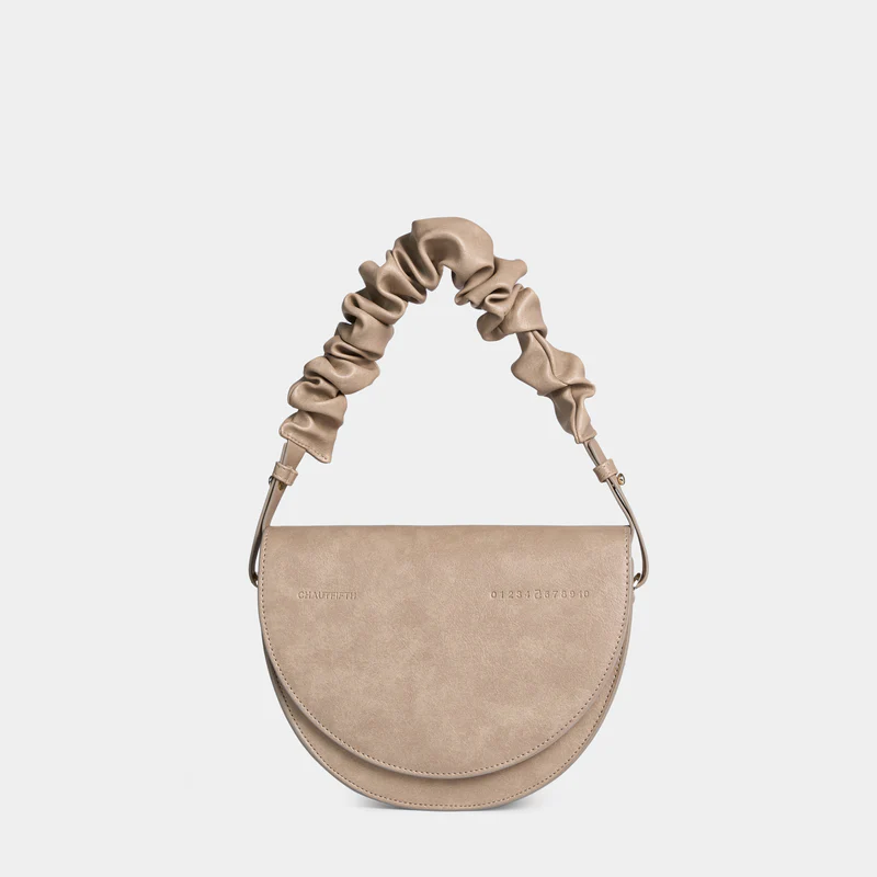 CHAUTFIFTH - DEMI Bag (include wrinkle strap)  Cacao