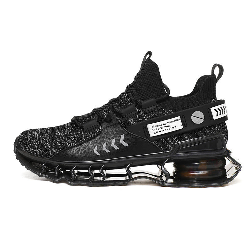 Blade flying woven men's shoes soldier sports shoes