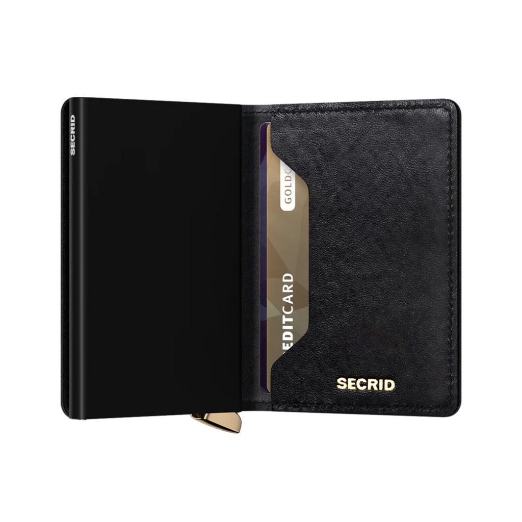 SECRID - Premium Slimwallet Emboss Diamond Black