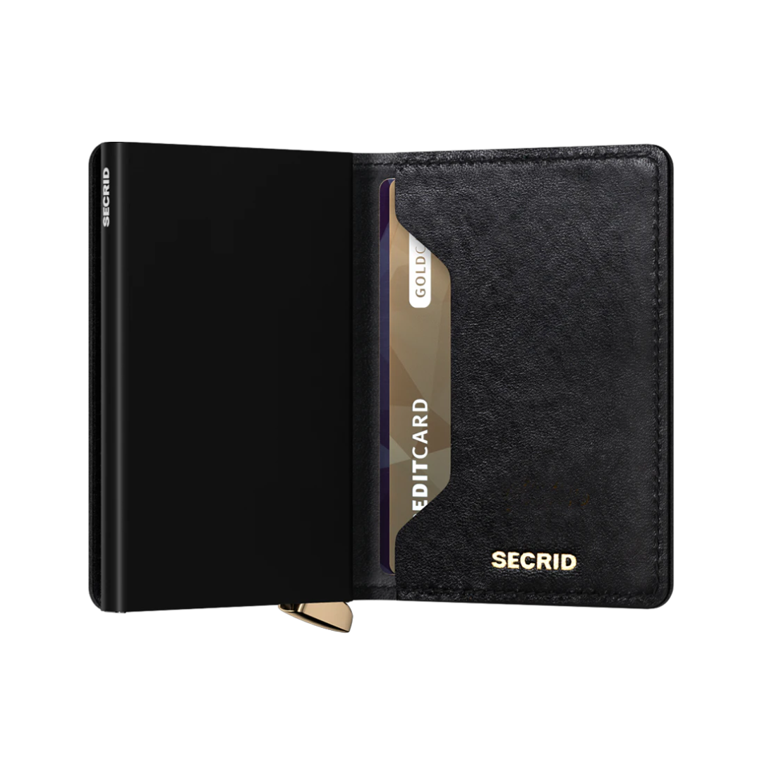 SECRID - Premium Slimwallet Emboss Diamond Black