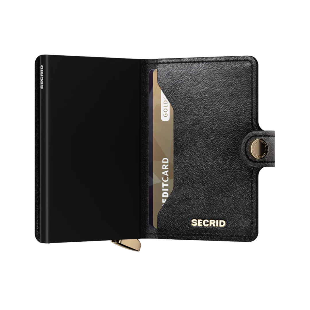SECRID - Premium Miniwallet Emboss Diamond Black