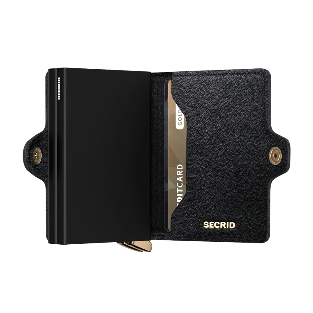 SECRID - Premium Twinwallet Emboss Diamond Black