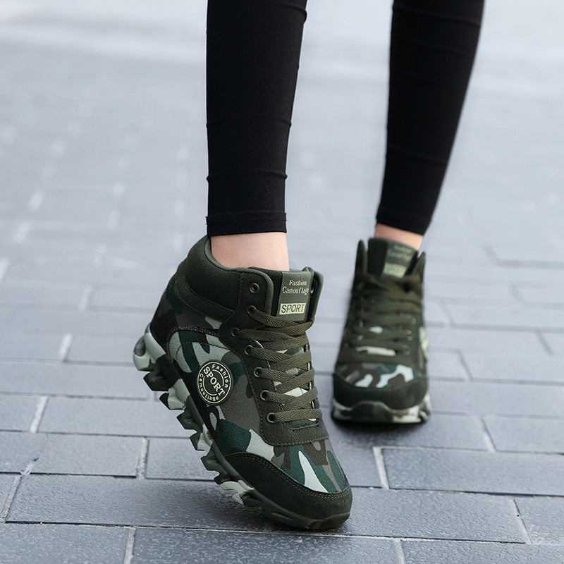 Alsy Tactical street sneakers Casual Camouflage Increased Sneakers