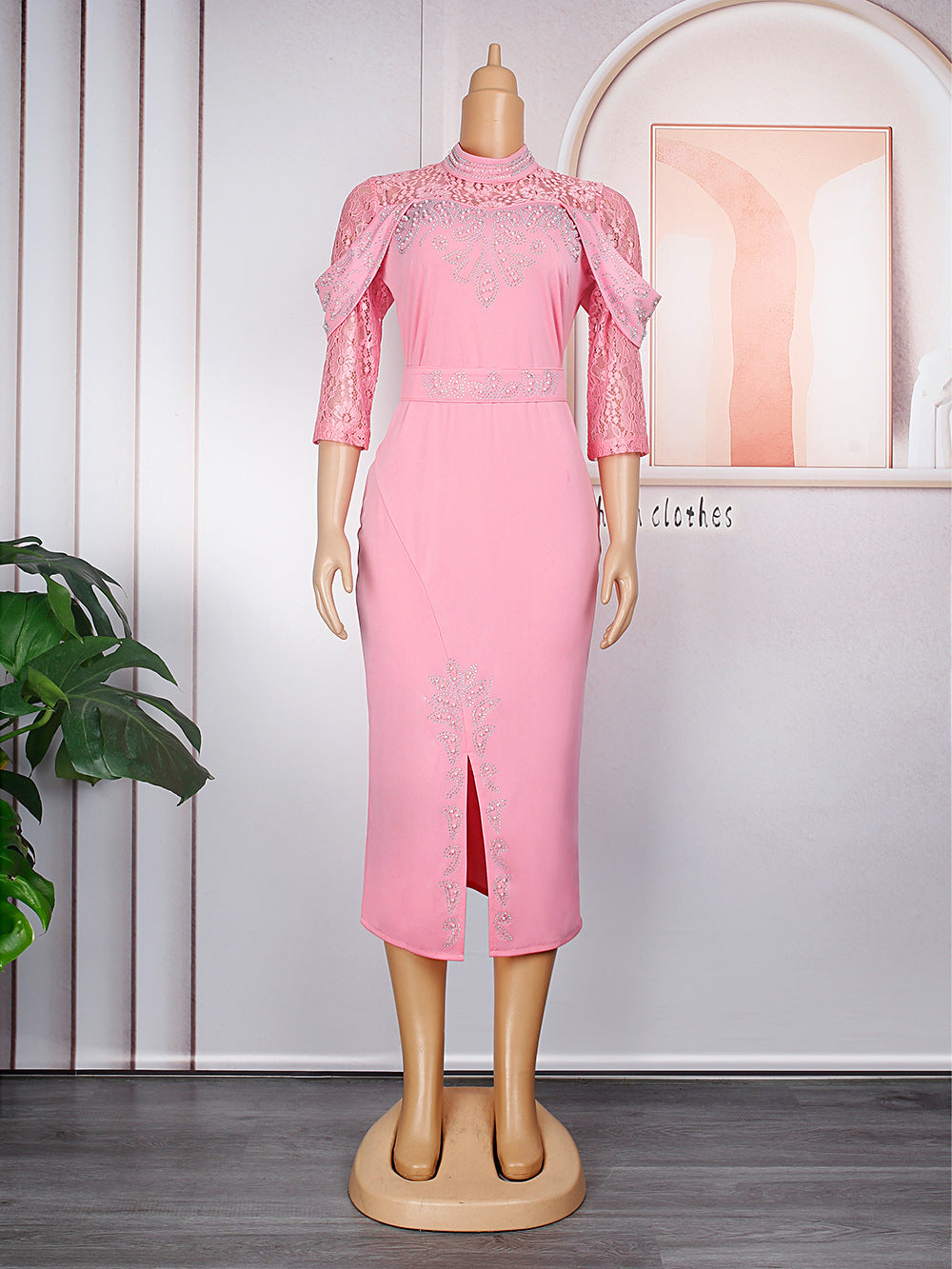 Hip Wrap OL Temperament Tongle African Dress