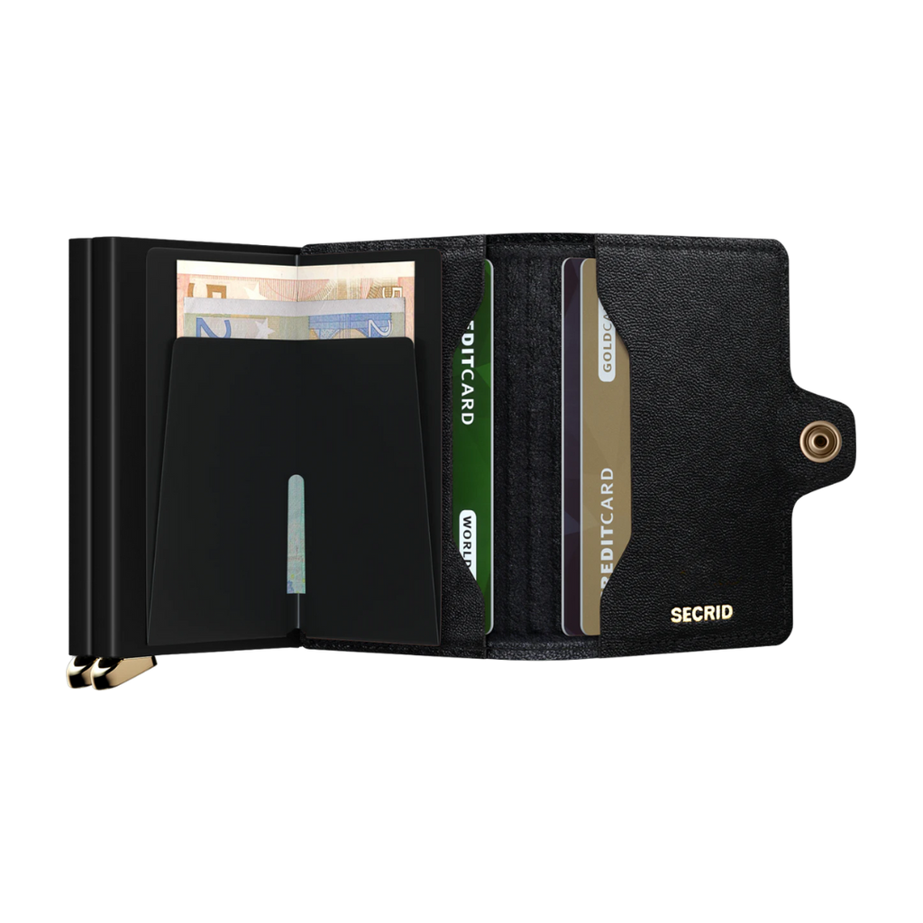 SECRID - Premium Twinwallet Emboss Diamond Black