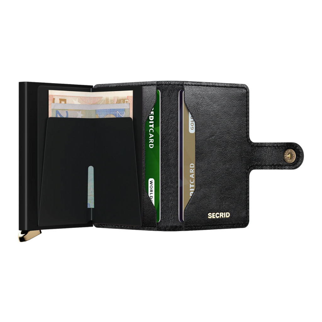 SECRID - Premium Miniwallet Emboss Diamond Black