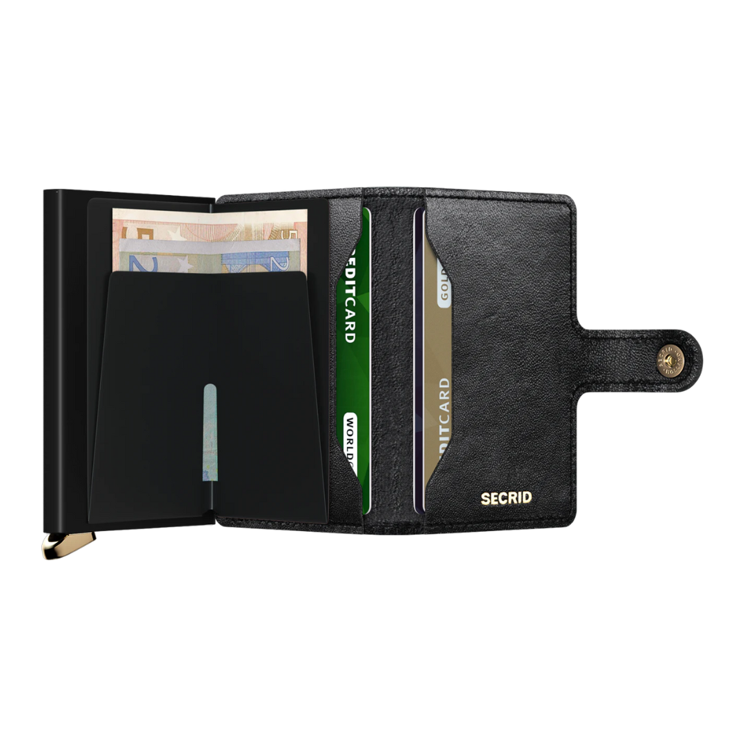 SECRID - Premium Miniwallet Emboss Diamond Black