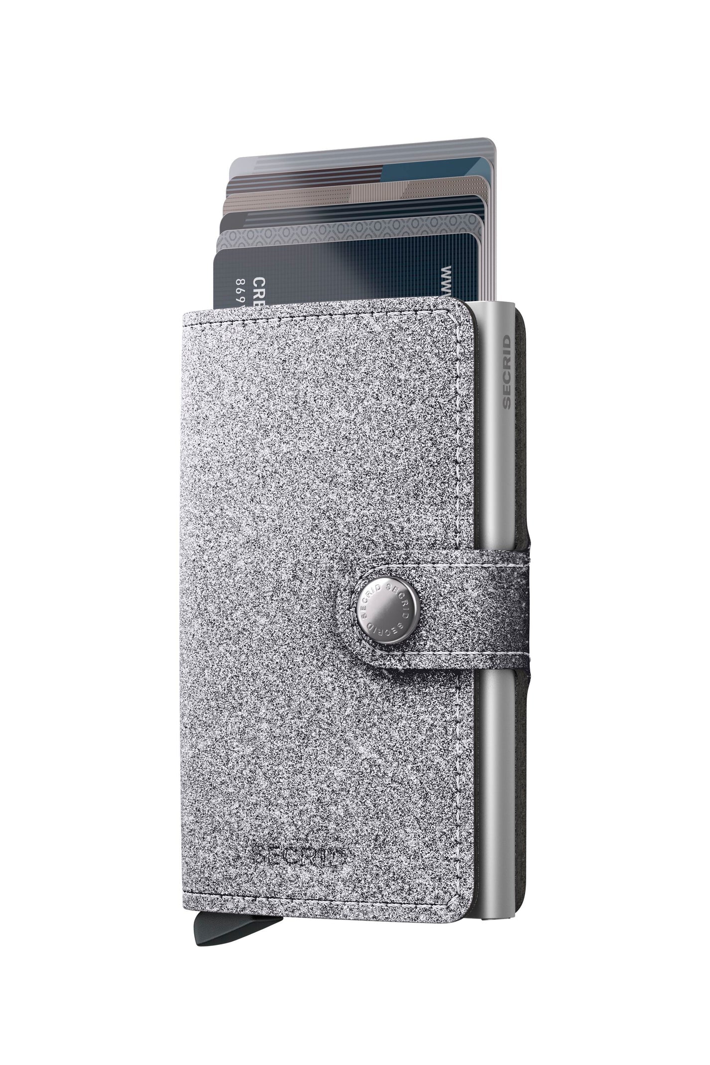 SECRID - Miniwallet Glitter Silver (Christmas Limited Edition)