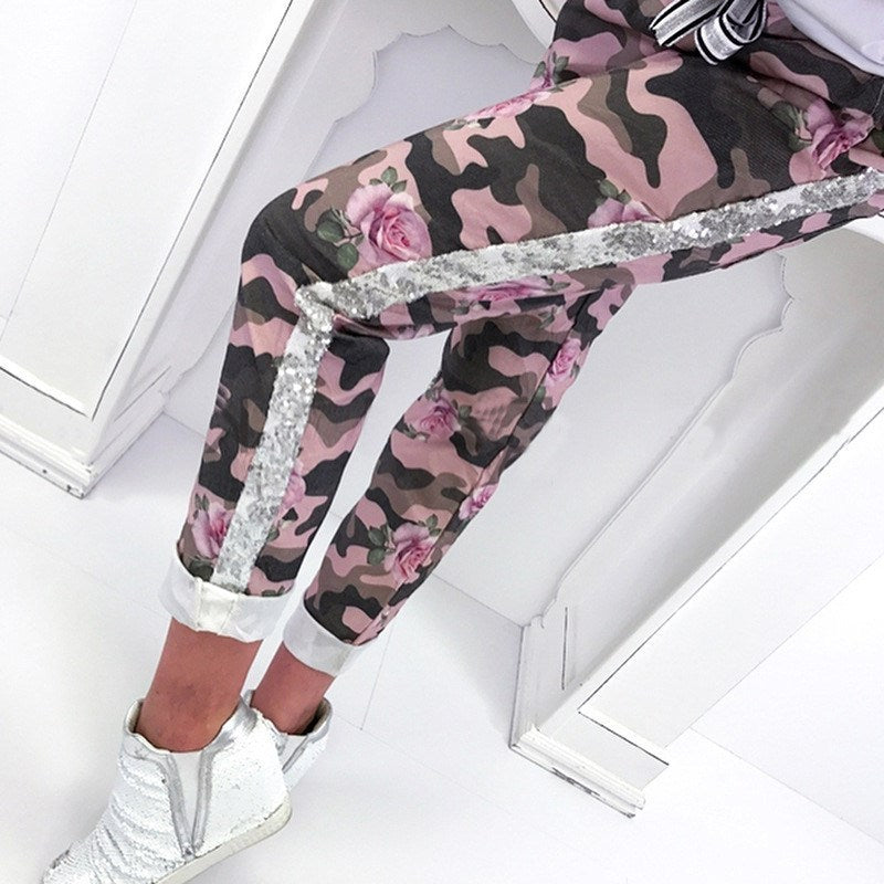 Women's camouflage trousers