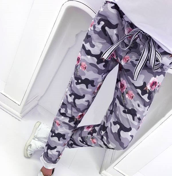 Women's camouflage trousers