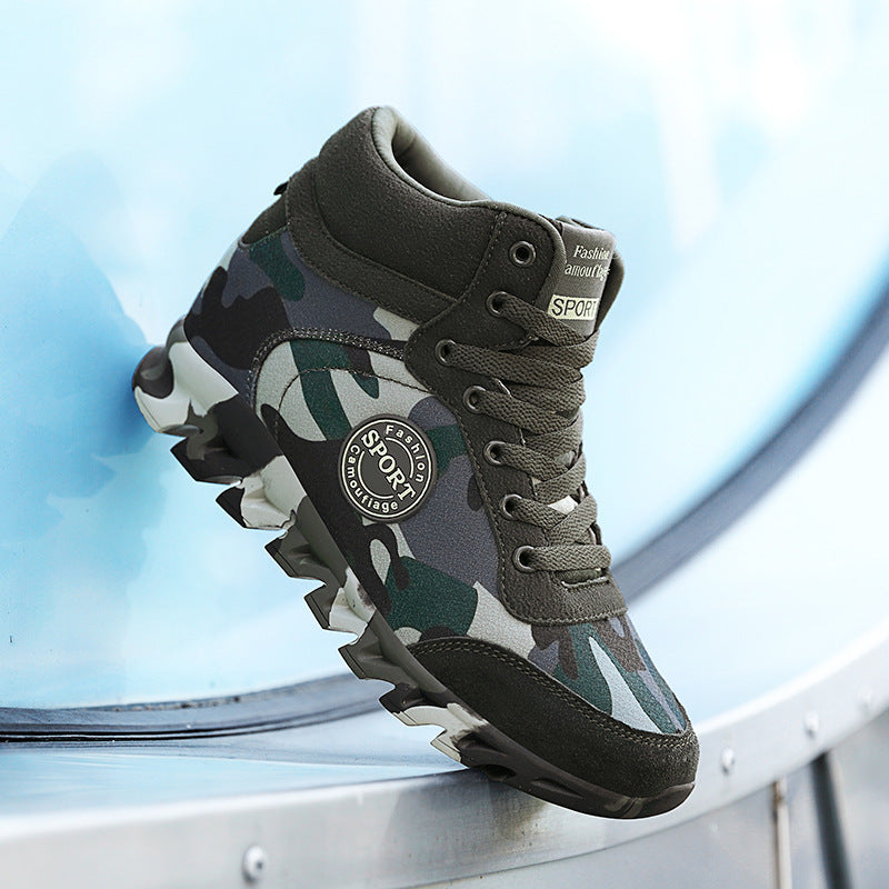 Alsy Tactical street sneakers Casual Camouflage Increased Sneakers