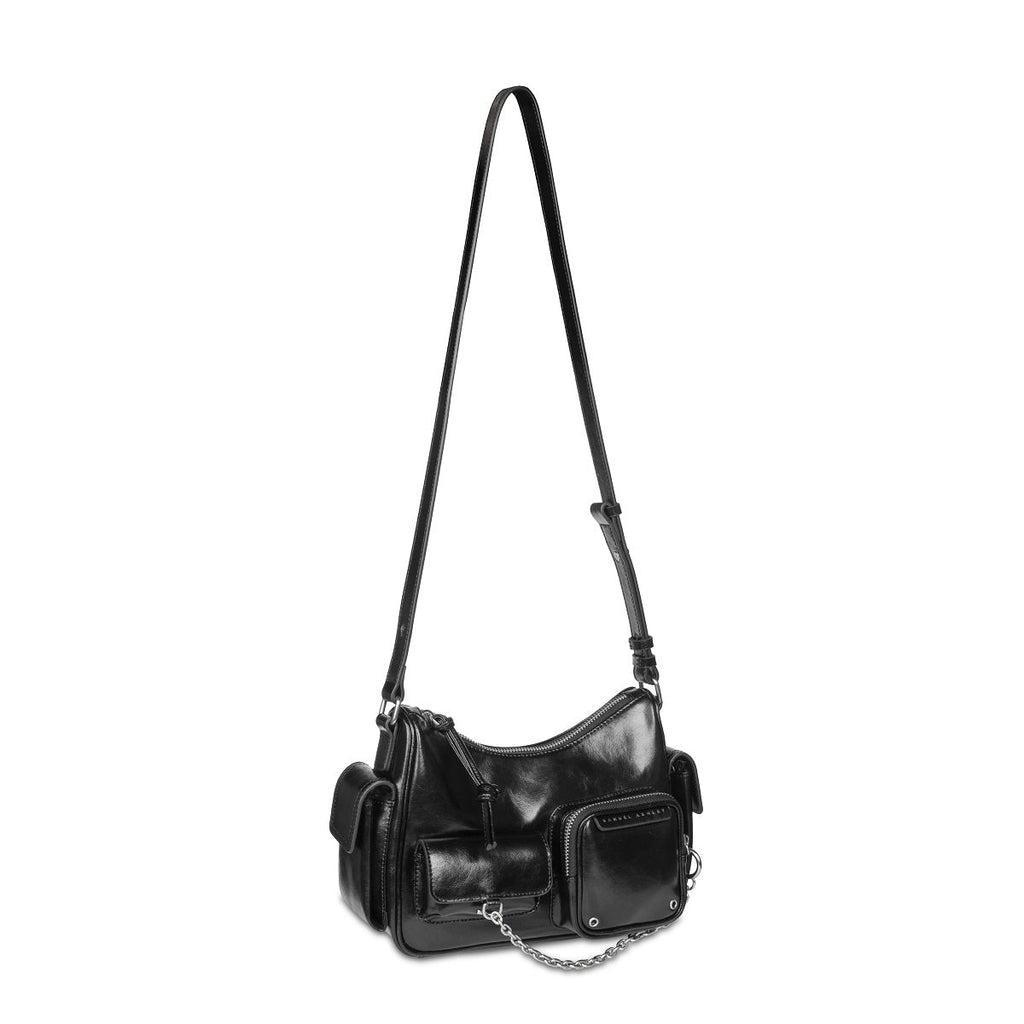 Avril Leather Crossbody Bag