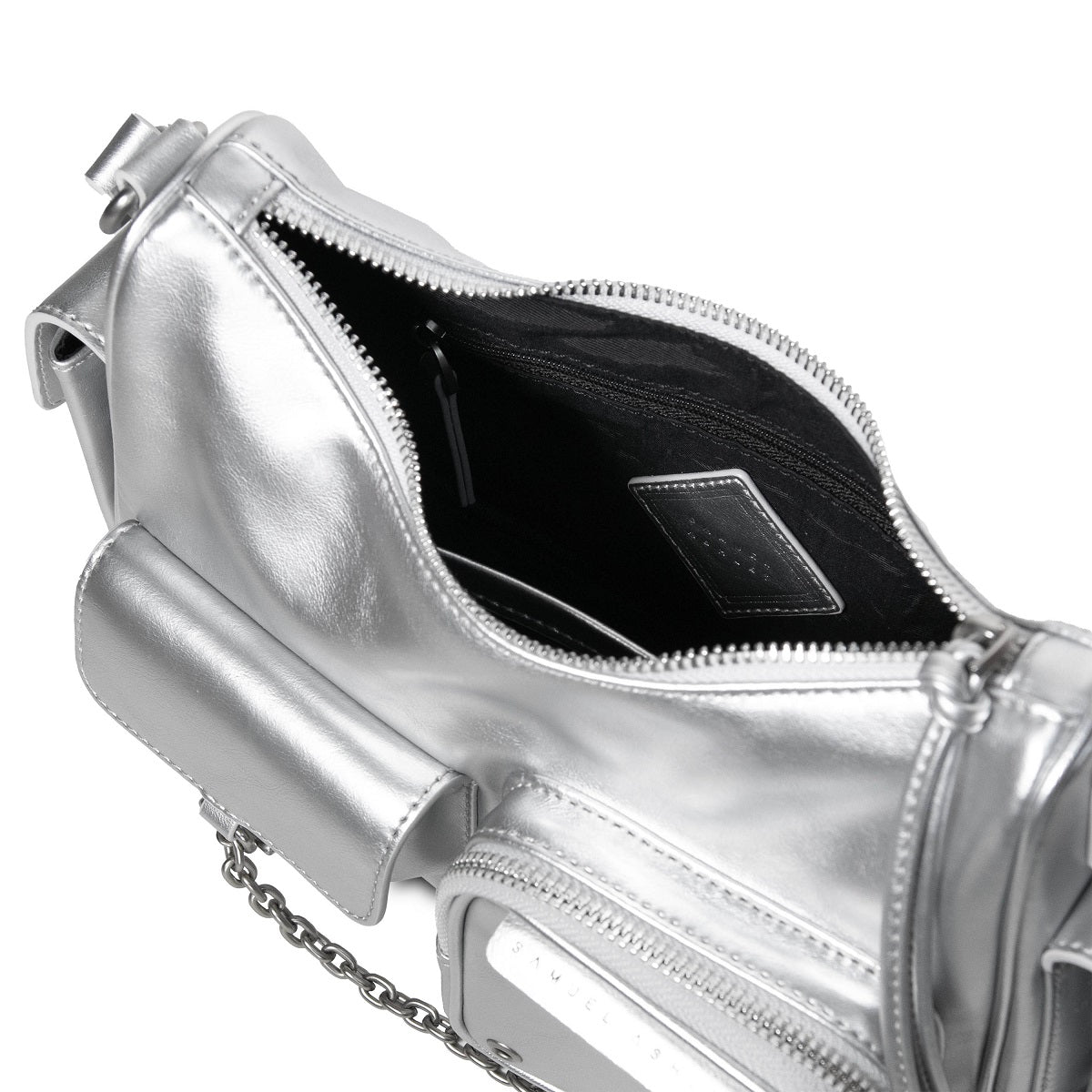 Avril Leather Crossbody Bag