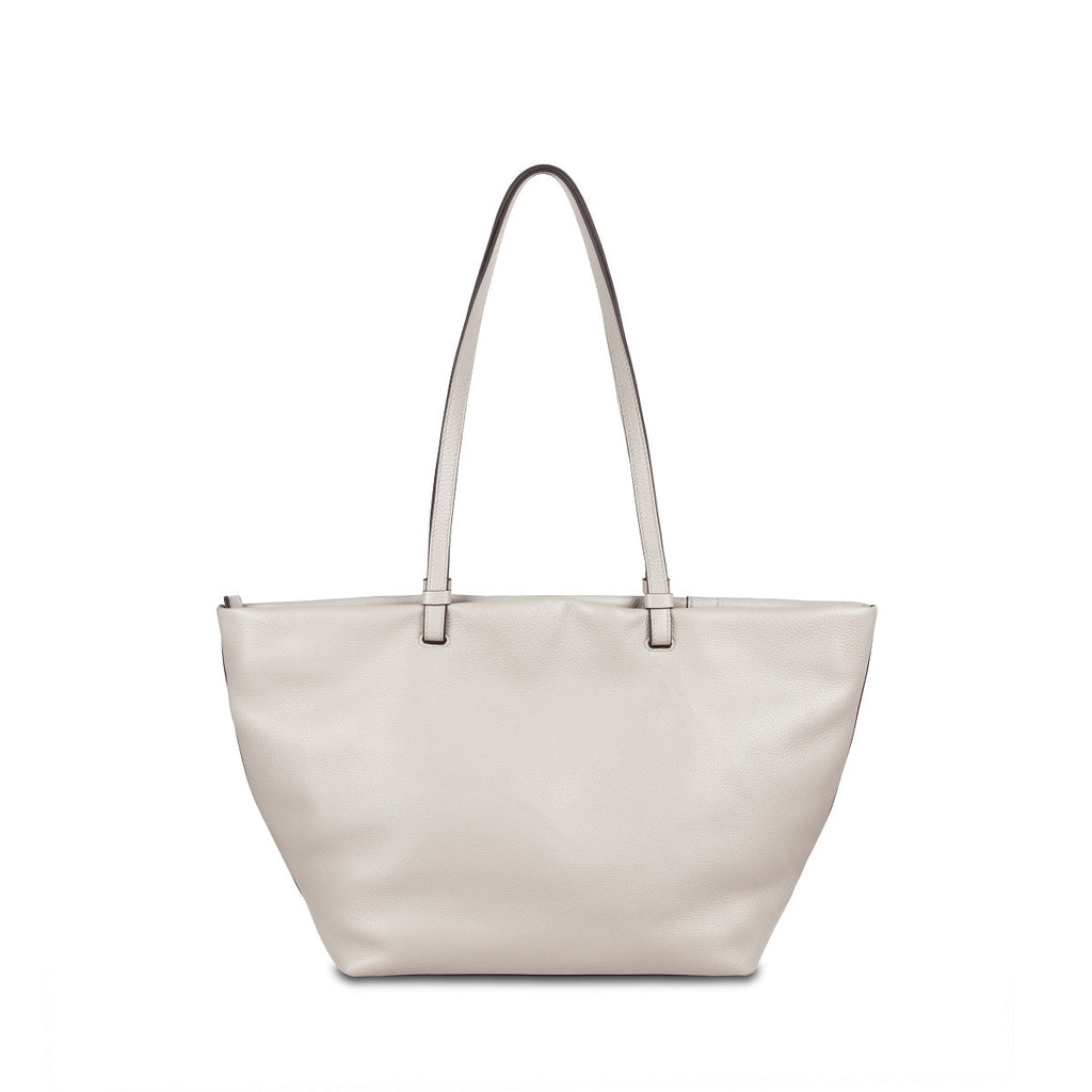 Clementine Leather Tote Bag