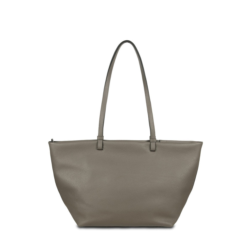 Clementine Leather Tote Bag