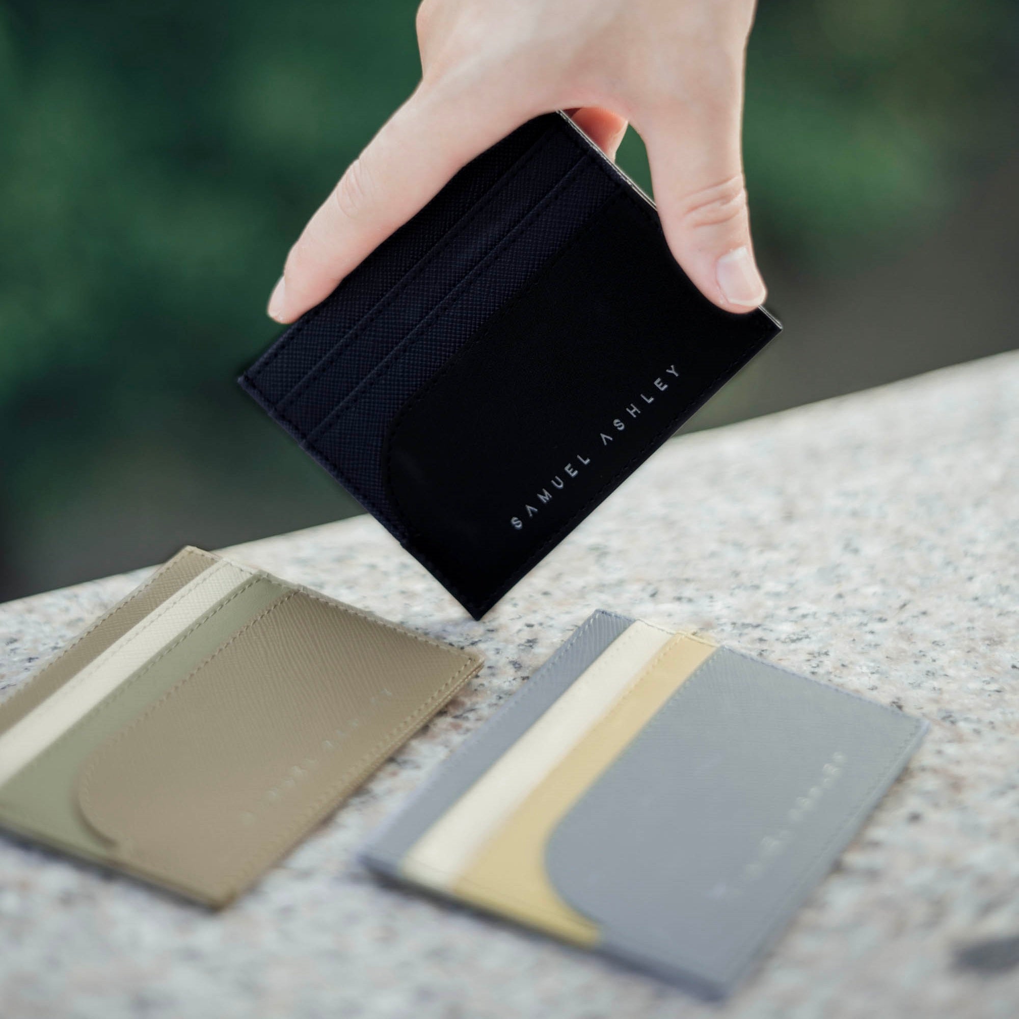 Flynn Leather Card Holder