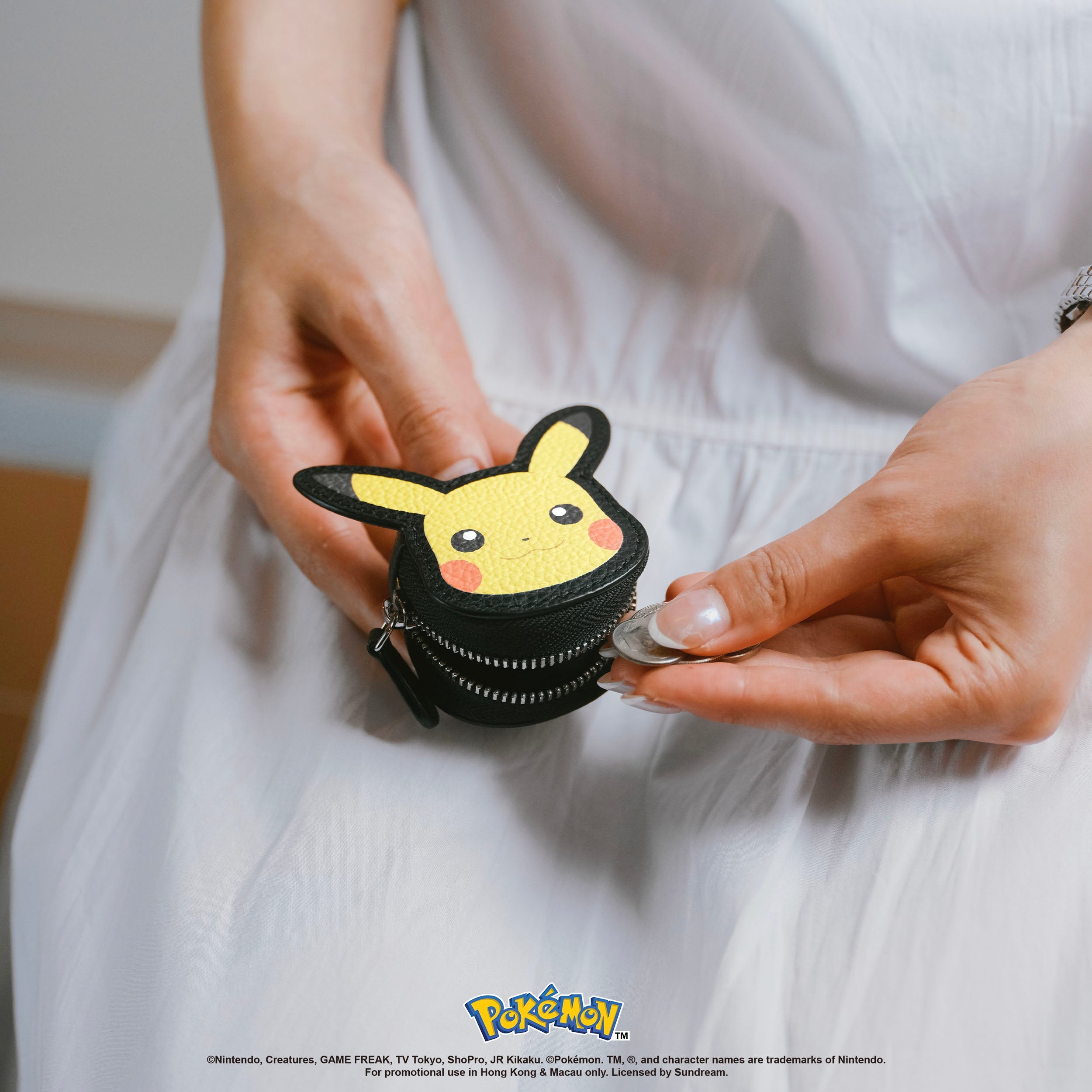 Pokémon Key Chain Leather Pouch