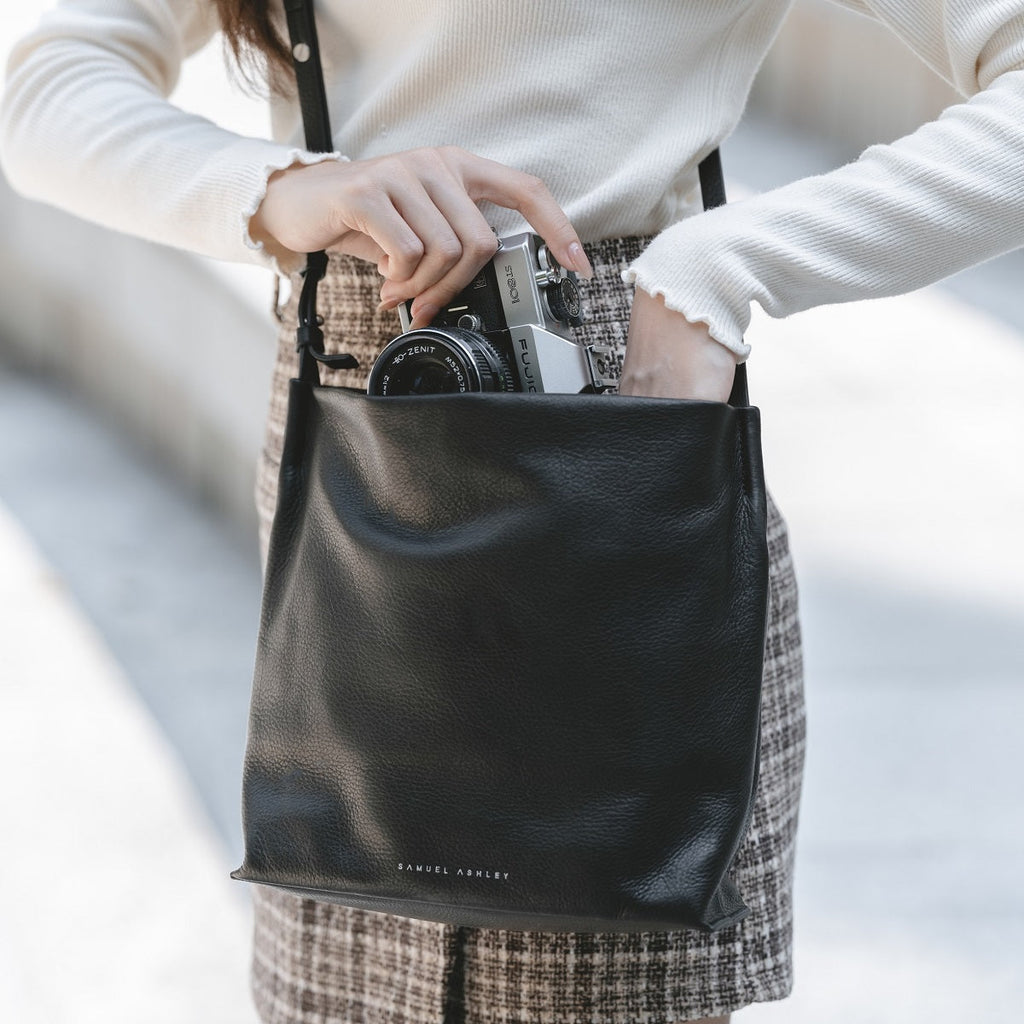 Poppy Leather Crossbody Bag