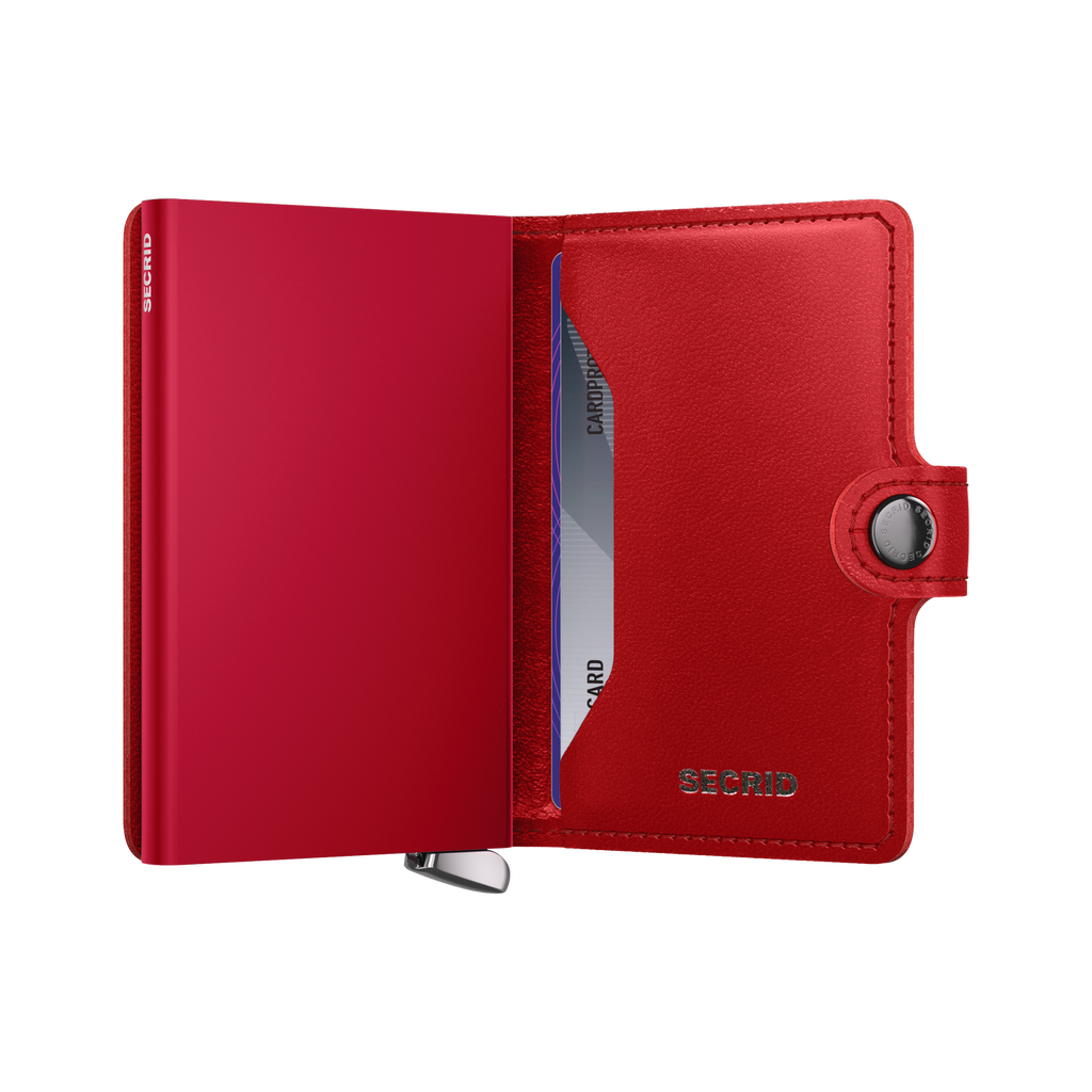 SECRID - Premium Miniwallet Emboss Diamond Red