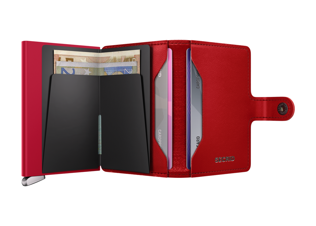 SECRID - Premium Miniwallet Emboss Diamond Red