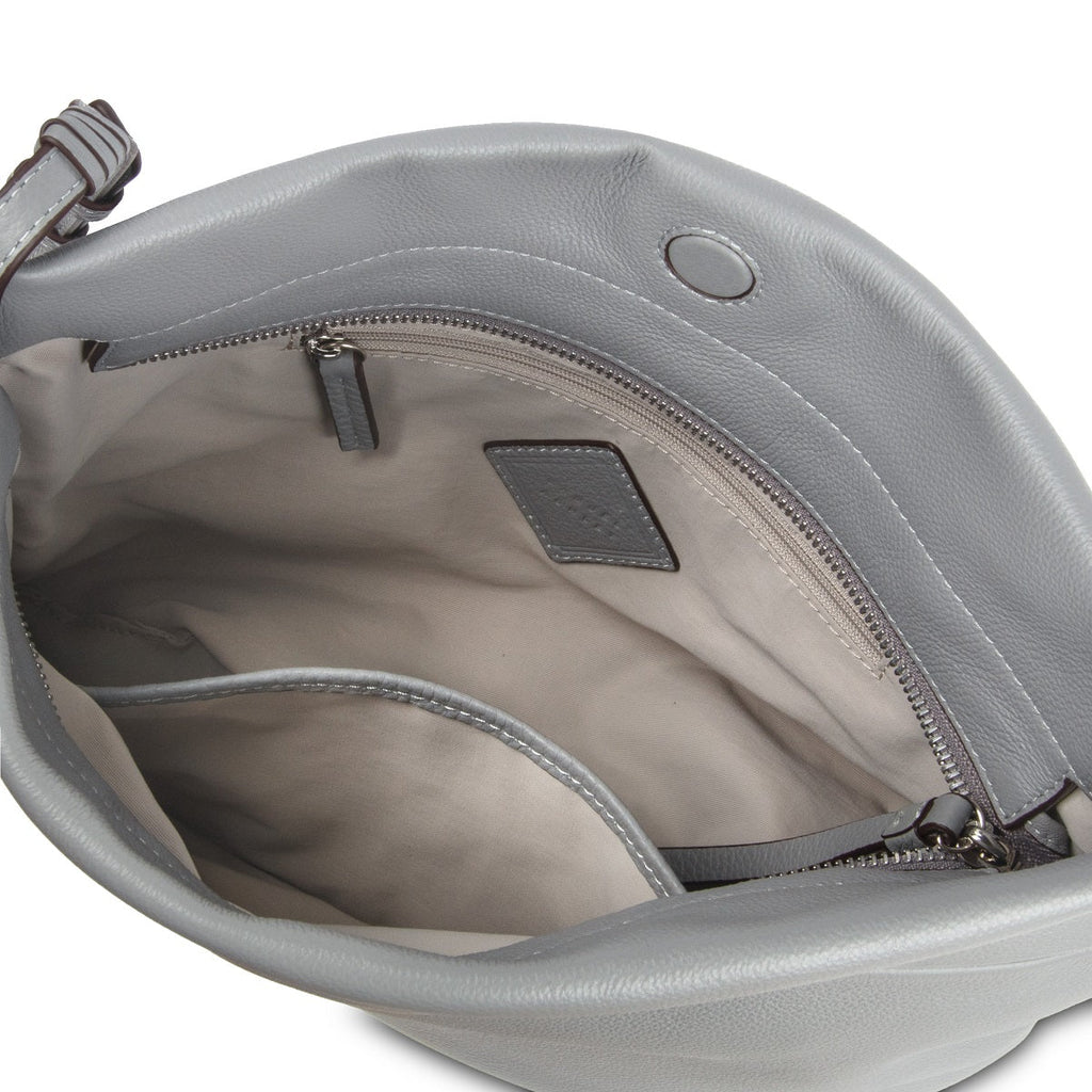 Merly Half-moon Leather Hobo