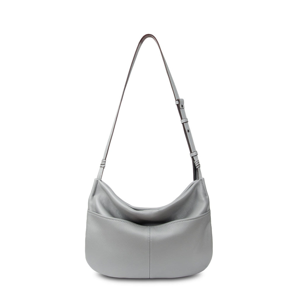Merly Half-moon Leather Hobo