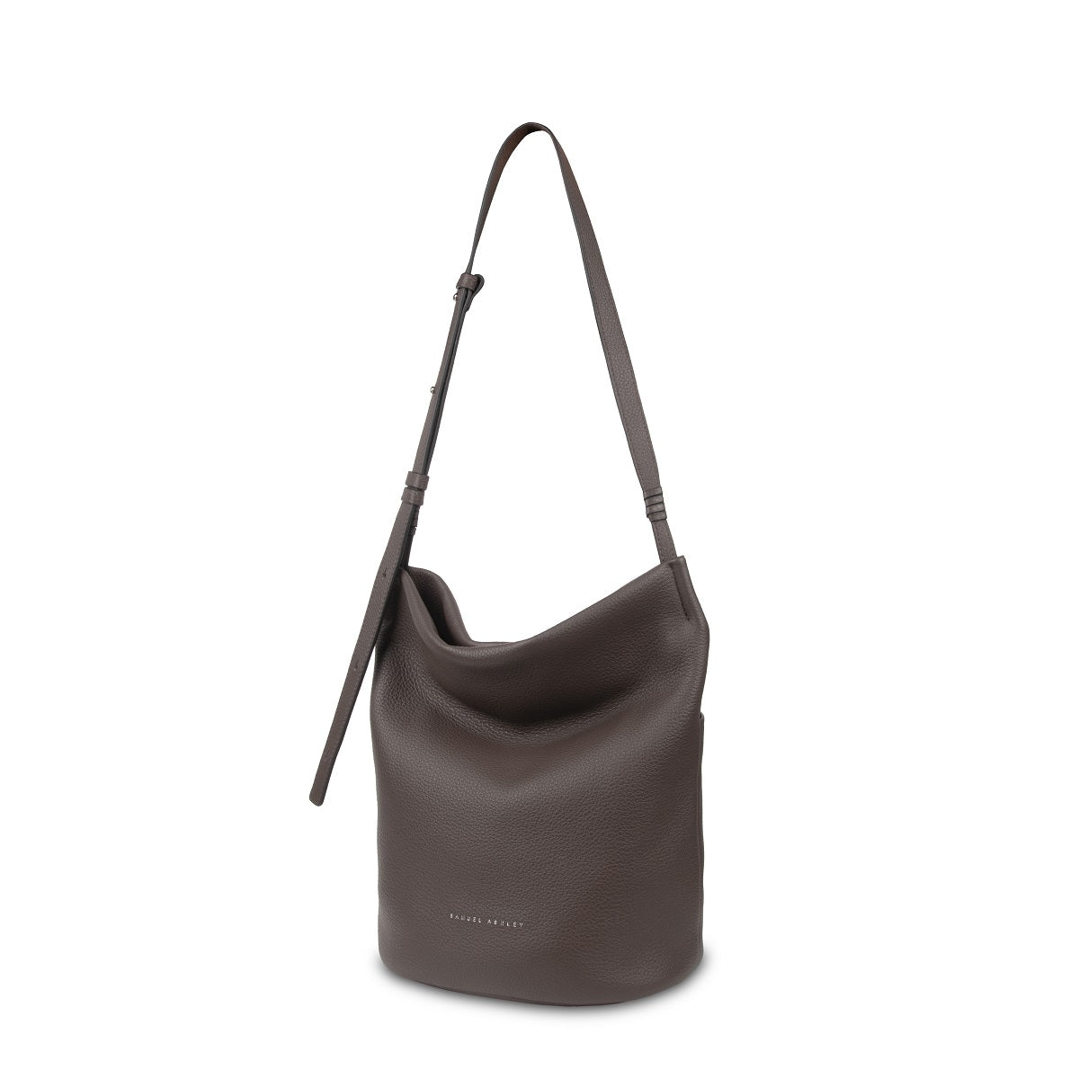 Narissa Leather Bucket Bag