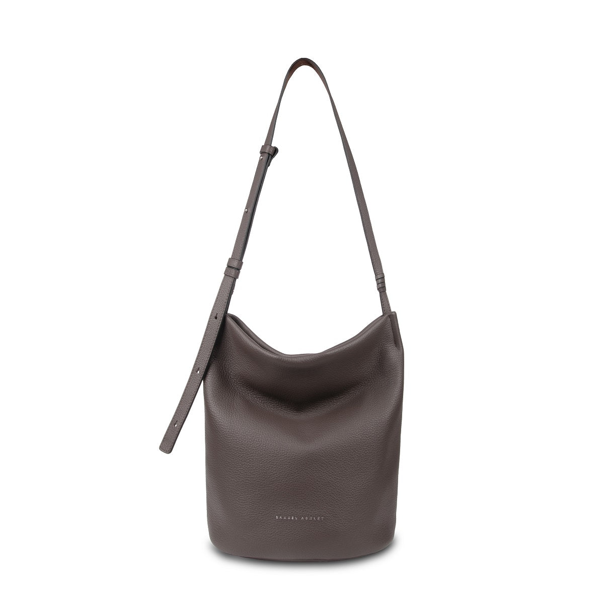Narissa Leather Bucket Bag