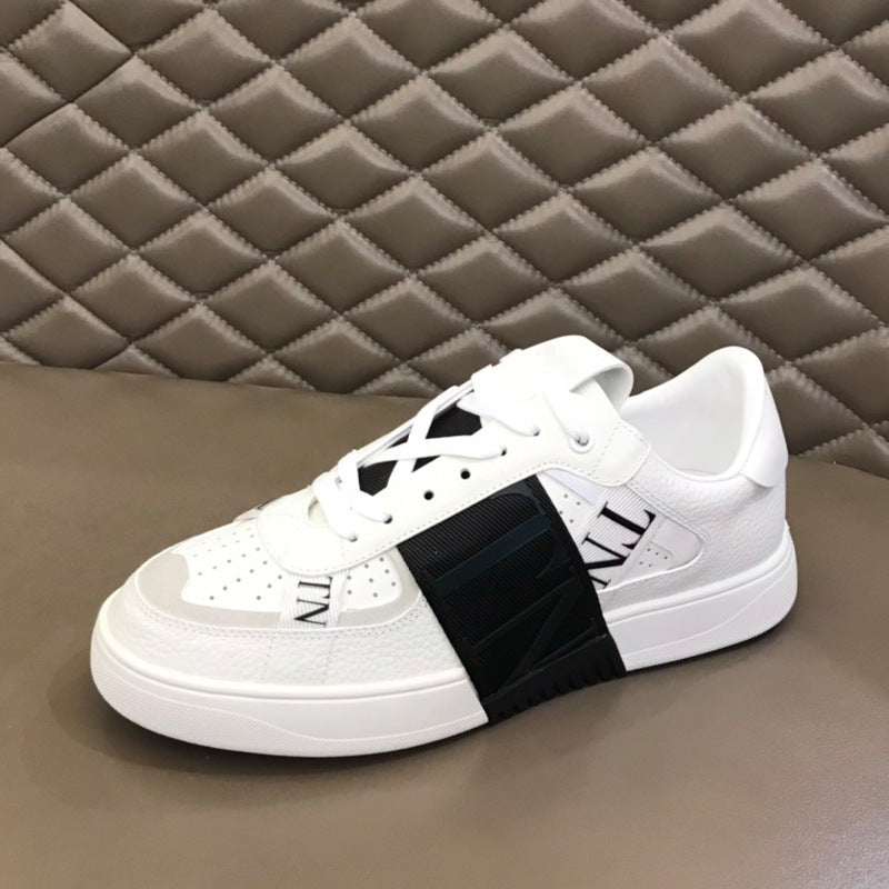 European and American thick-soled casual shoes 2025 new letters fashion height sneaker Joker mesh breathable lightweight cross-border