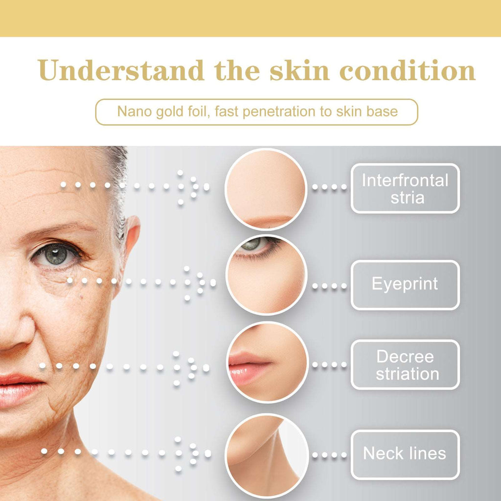 24K Gold Facial Hydrating And Fading Wrinkles
