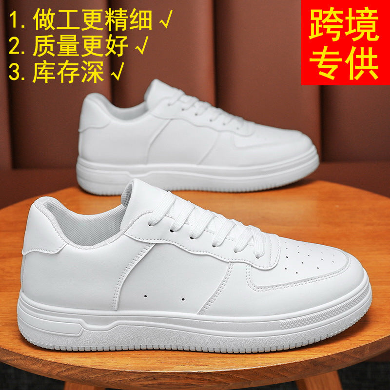 Spring Men's Shoes, New Breathable White Shoes, Men's Trendy Sports Shoes, Casual Shoes, Sneakers, Cross-Border Hot Models, Dropshipping