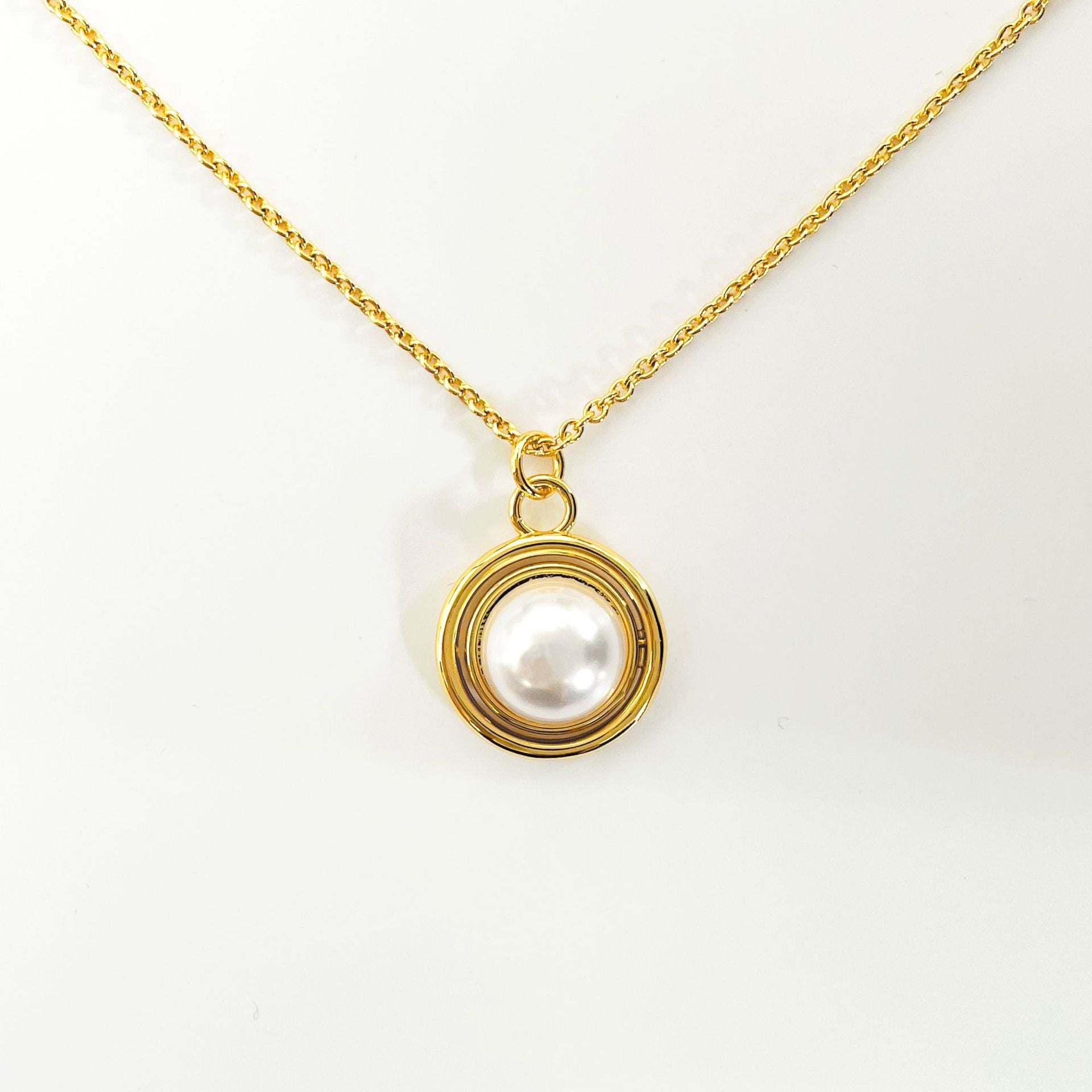 All-match Rotatable Sweater Necklace High Sense