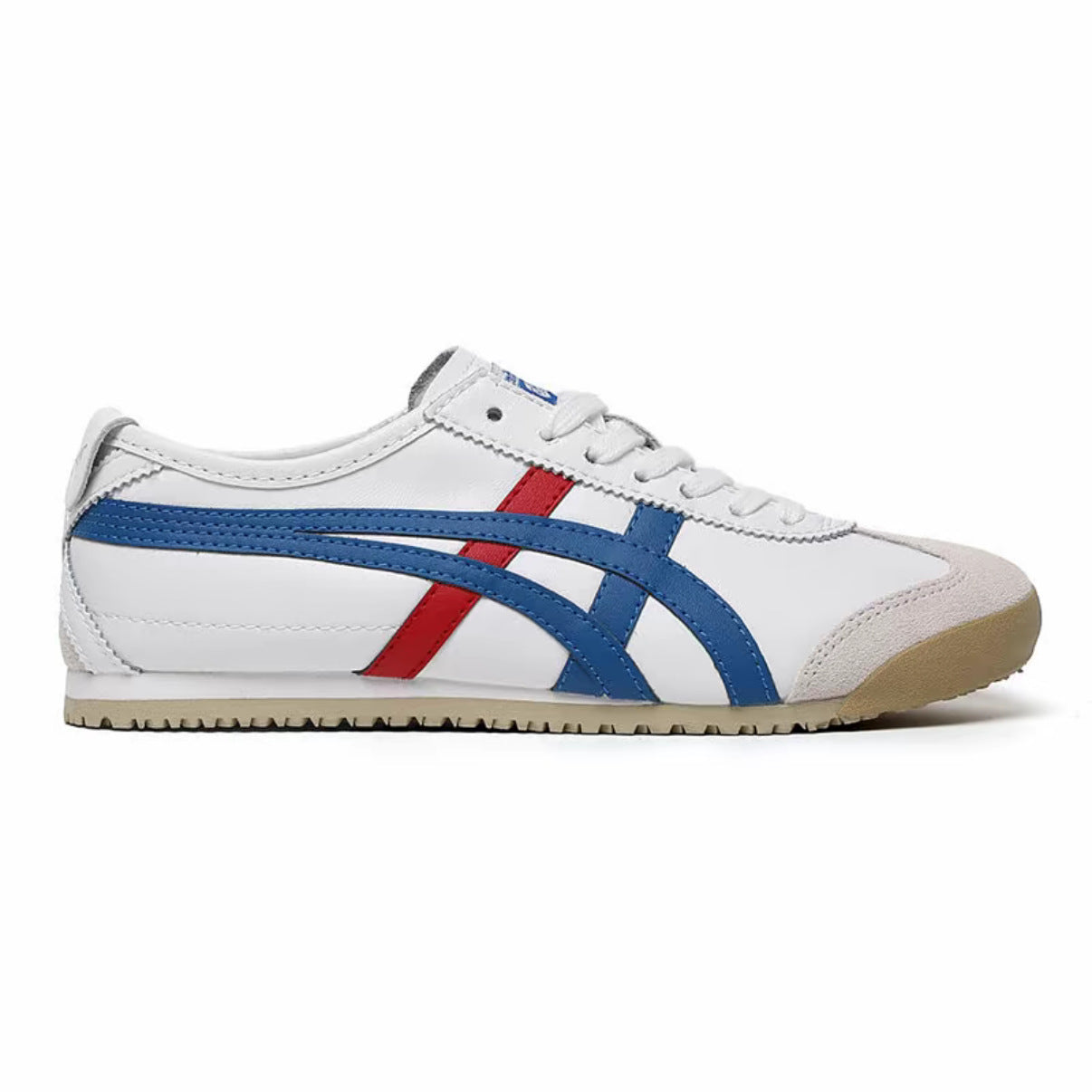 Osamu Tiger official website onslaught tiger Flagship Men's and Women's One-Pedal Lazy Virtue Training Forrest Gump White Shoes