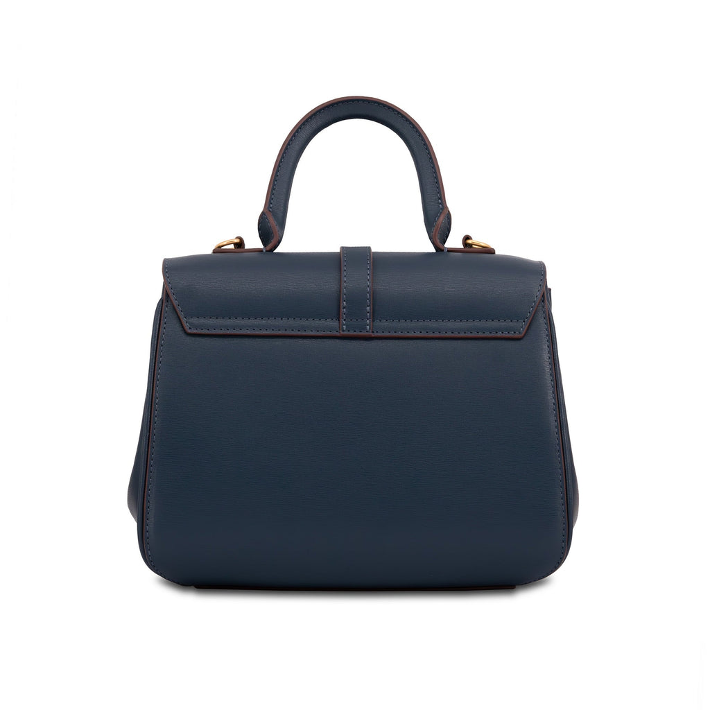 Penelope Leather Satchel Bag