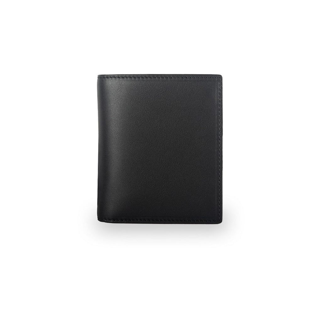 Warren Vertical Leather Wallet w/ Detachable Card Holder (RFID)