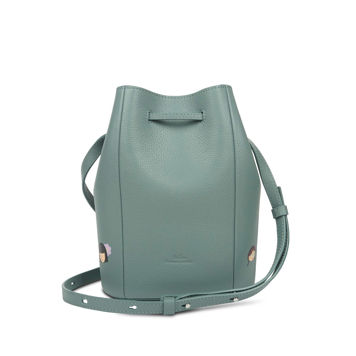 Samuel Ashley x Chibi Maruko Chan Leather Bucket Bag