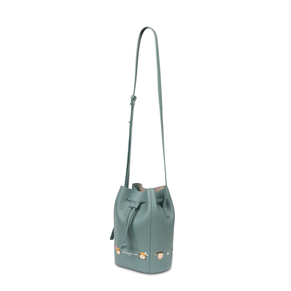 Samuel Ashley x Chibi Maruko Chan Leather Bucket Bag