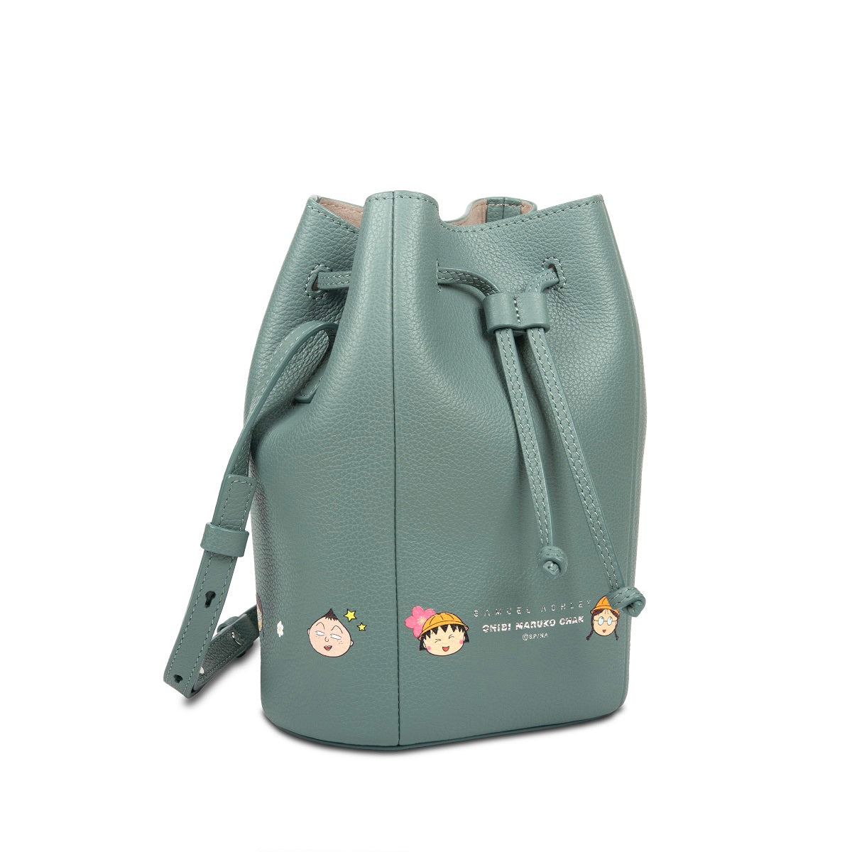 Samuel Ashley x Chibi Maruko Chan Leather Bucket Bag