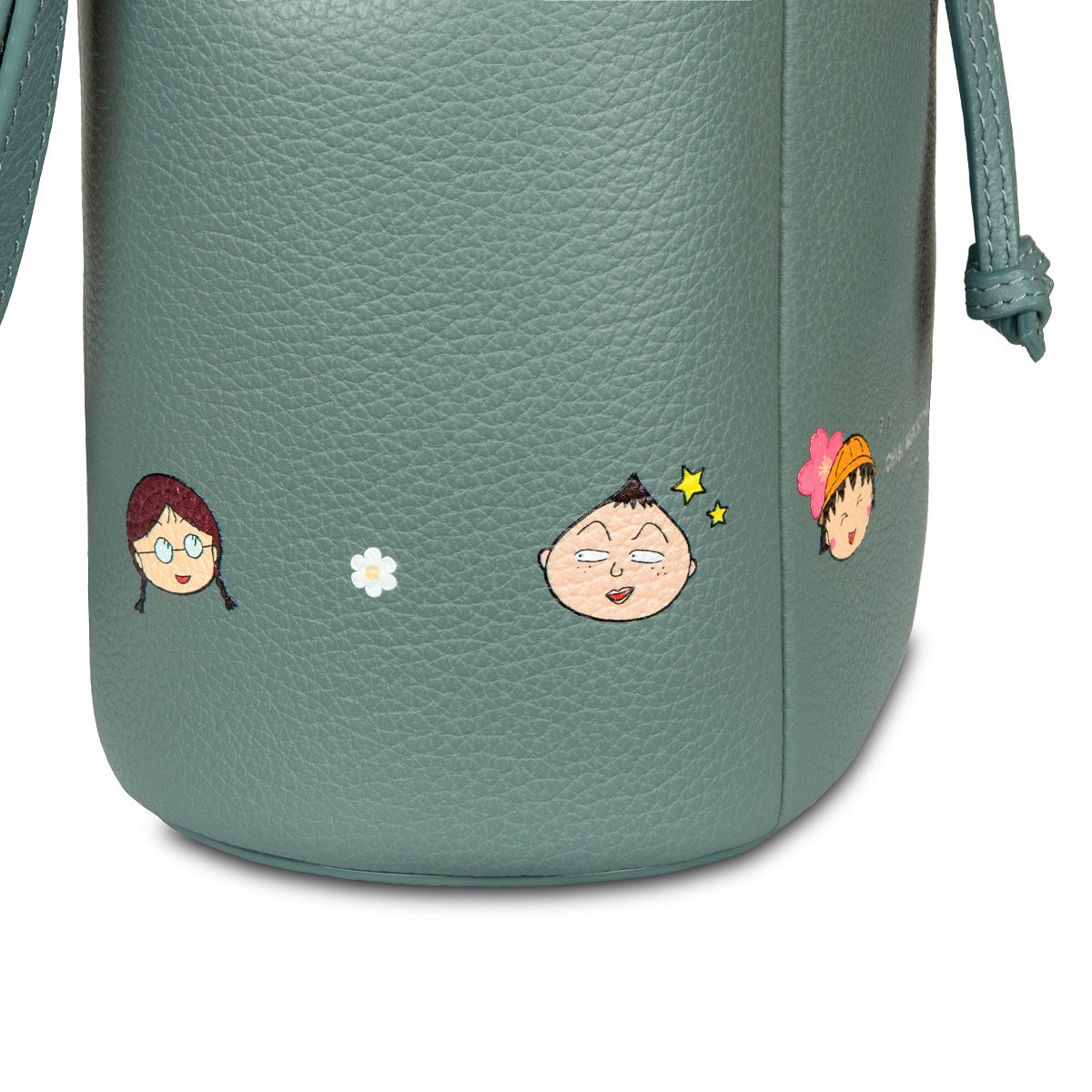 Samuel Ashley x Chibi Maruko Chan Leather Bucket Bag