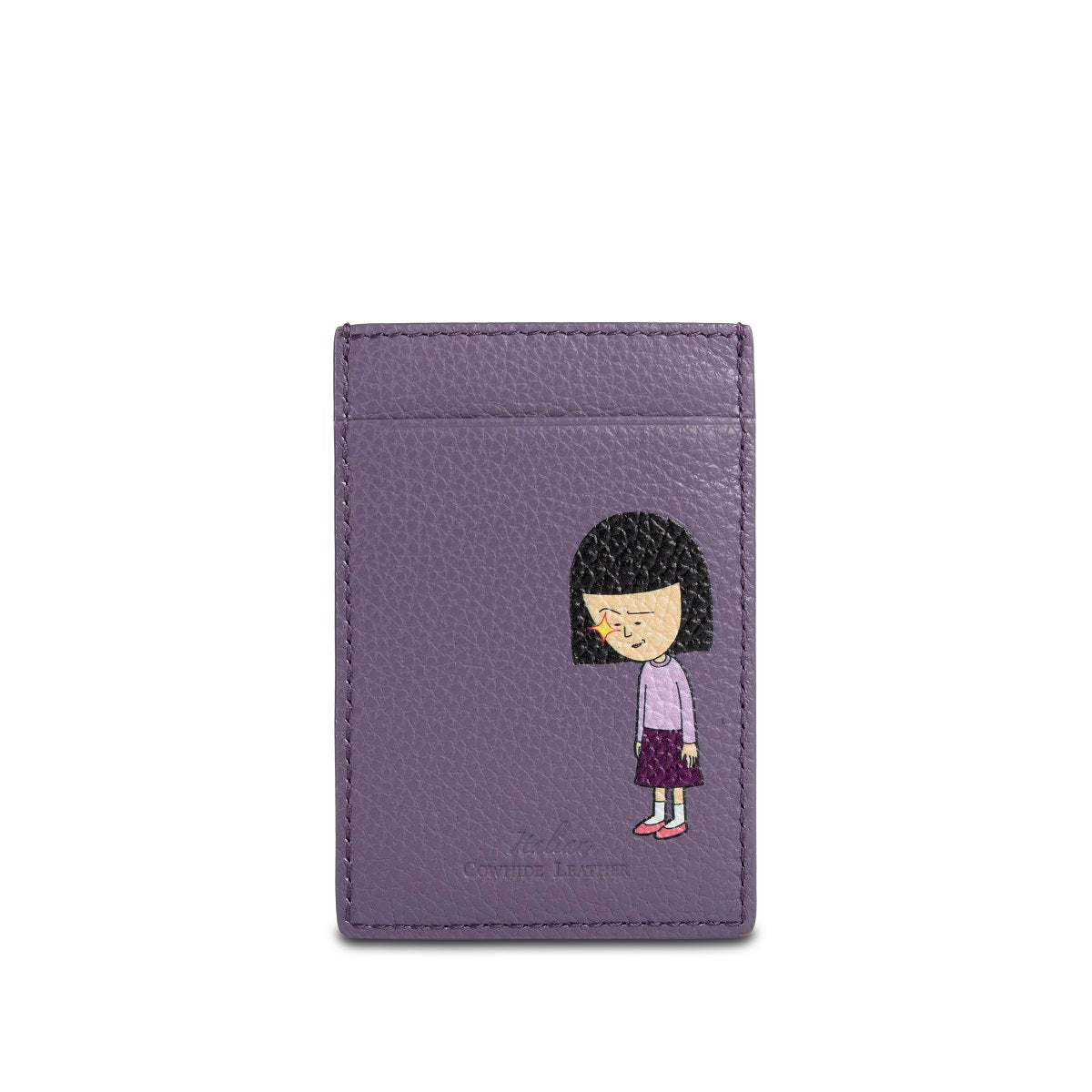 Samuel Ashley x Chibi Maruko Chan Leather Card Holder