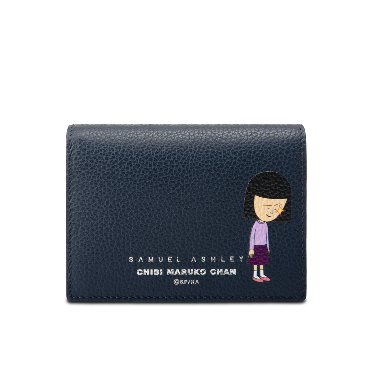 Samuel Ashley x Chibi Maruko Chan Bi-fold Leather Wallet