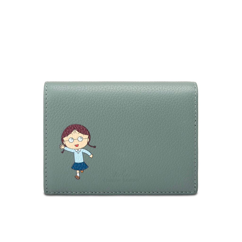 Samuel Ashley x Chibi Maruko Chan Bi-fold Leather Wallet