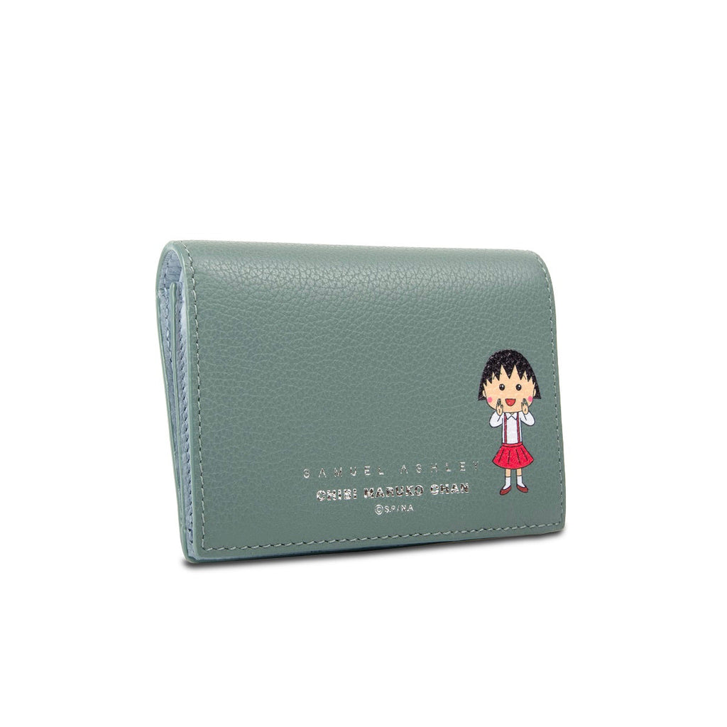 Samuel Ashley x Chibi Maruko Chan Bi-fold Leather Wallet